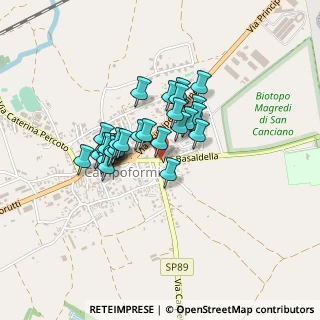 Mappa Via Basaldella, 33030 Campoformido UD, Italia (0.30345)