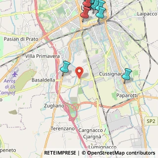 Mappa Via della Tomba Antica, 33030 Campoformido UD, Italia (3.57842)