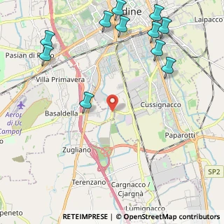 Mappa Via della Tomba Antica, 33030 Campoformido UD, Italia (2.86727)