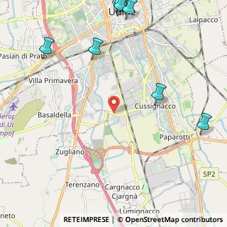 Mappa Via Gonars, 33100 Udine UD, Italia (3.4475)