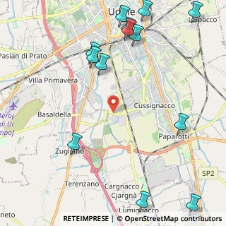 Mappa Via Gonars, 33100 Udine UD, Italia (2.94308)