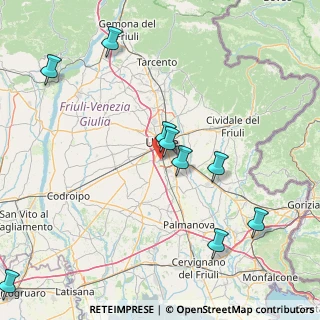 Mappa Via Gonars, 33100 Udine UD, Italia (33.77706)
