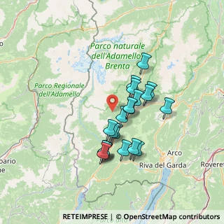 Mappa Località, 38087 Breguzzo TN, Italia (11.2685)