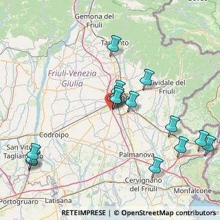 Mappa Vicolo della Fornace, 33030 Campoformido UD (17.712)