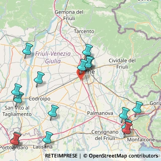Mappa Vicolo della Fornace, 33030 Campoformido UD (21.98882)