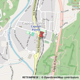 Mappa Via Nazionale, 20, 25044 Capo di Ponte, Brescia (Lombardia)
