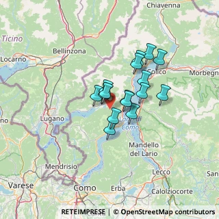 Mappa Via Superiore, 22010 Bene Lario CO, Italia (9.115)