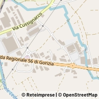 지도 Pavia di Udine