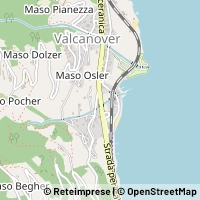 지도 Pergine Valsugana