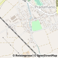 Mapa Pradamano