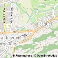 Mapa Feltre
