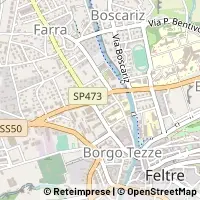 नक्शा Feltre