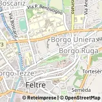 Mapa Feltre