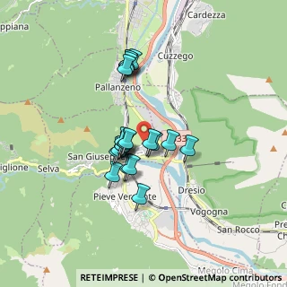 Mappa Via Cascina Manini, 28885 Piedimulera VB, Italia (1.2695)