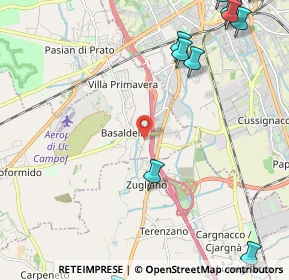 Mappa Via del Molino, 33030 Campoformido UD, Italia (3.7655)