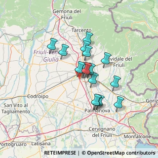 Mappa Via del Molino, 33030 Campoformido UD, Italia (10.47938)
