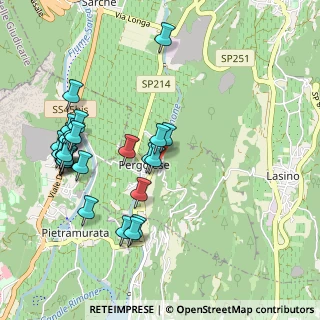 Mappa Via San Siro, 38074 Pietramurata TN, Italia (1.07407)