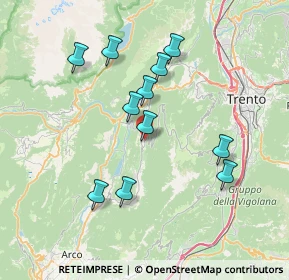 Mappa Via Lagolo, 38076 Lasino TN, Italia (6.80818)