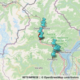 Mappa Localita' Cartiera s, 28885 Piedimulera VB, Italia (11.70182)