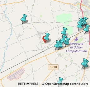 Mappa Via Guglielmo Oberdan, 33031 Basiliano UD, Italia (5.693)