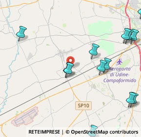 Mappa Via Guglielmo Oberdan, 33031 Basiliano UD, Italia (6.484)