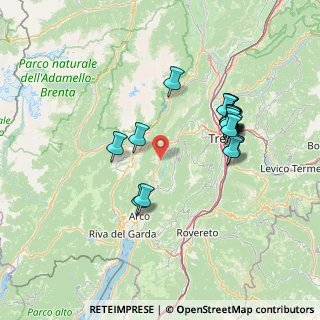 Mappa Viale Daino, 38074 Dro TN, Italia (13.7495)