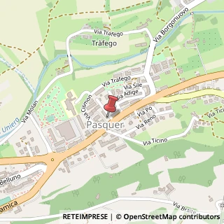 Mappa Via Belluno, 61, 32032 Feltre, Belluno (Veneto)