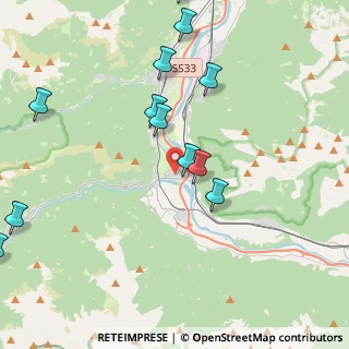 Mappa Via dei Carusi, 28885 Piedimulera VB, Italia (6.657)