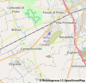 Mappa 33030 Campoformido UD, Italia (2.239)