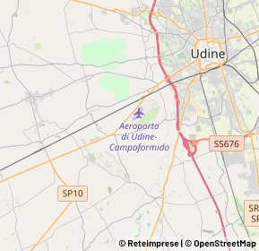 Mappa 33030 Campoformido UD, Italia (4.5365)