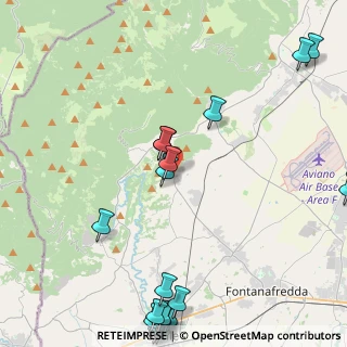 Mappa Redco di Zanetti F. & c snc -Via Pordenone 65 - Cap. 33070- Polcenigo, 53904 Polcenigo PN, Italia (6.131)