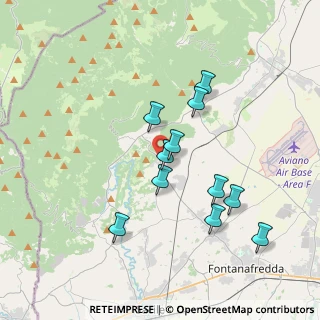 Mappa Redco di Zanetti F. & c snc -Via Pordenone 65 - Cap. 33070- Polcenigo, 53904 Polcenigo PN, Italia (3.32)