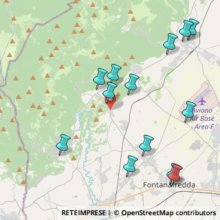 Mappa Redco di Zanetti F. & c snc -Via Pordenone 65 - Cap. 33070- Polcenigo, 53904 Polcenigo PN, Italia (4.90154)