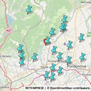 Mappa Redco di Zanetti F. & c snc -Via Pordenone 65 - Cap. 33070- Polcenigo, 53904 Polcenigo PN, Italia (9.6295)