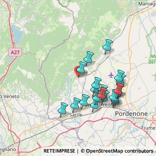 Mappa Redco di Zanetti F. & c snc -Via Pordenone 65 - Cap. 33070- Polcenigo, 53904 Polcenigo PN, Italia (7.412)