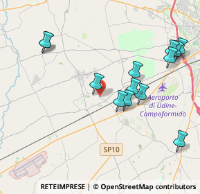 Mappa Via Trieste, 33031 Basiliano UD, Italia (4.21077)