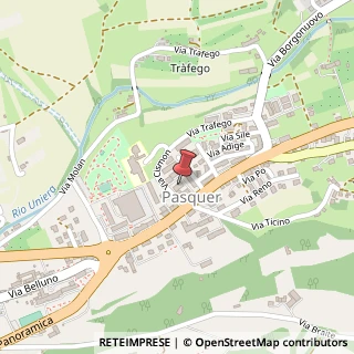 Mappa Via Cismon, 18, 32032 Feltre, Belluno (Veneto)
