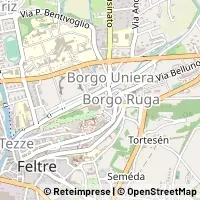 Mapa Feltre