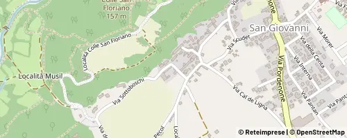 Mappa Polcenigo