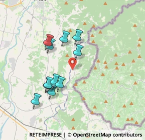 Mappa Contrada Bernardis, 34070 Dolegna del Collio GO, Italia (3.29636)