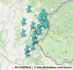 Mappa Contrada Bernardis, 34070 Dolegna del Collio GO, Italia (2.633)