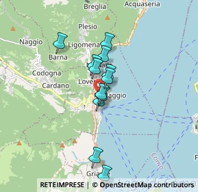 Mappa 22017 Menaggio CO, Italia (1.25167)