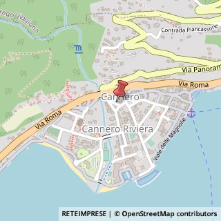 Mappa Via del Molino, 4, 28821 Cannero Riviera, Verbano-Cusio-Ossola (Piemonte)