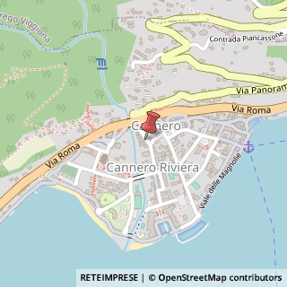 Mappa Via Opifici, 6, 28821 Cannero Riviera, Verbano-Cusio-Ossola (Piemonte)