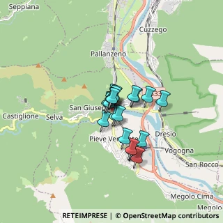 Mappa Via lungo anza, 28885 Piedimulera VB, Italia (0.989)