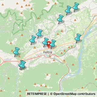 Mappa Feltre-Ospedale, 32032 Feltre BL, Italia (4.47545)