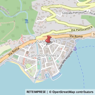 Mappa Via Dante Alighieri, 12, 28821 Cannero Riviera, Verbano-Cusio-Ossola (Piemonte)