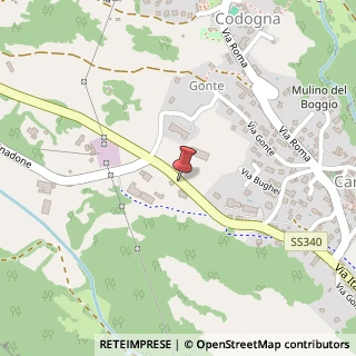 Mappa Via Ceresio, 45, 22018 Porlezza, Como (Lombardia)