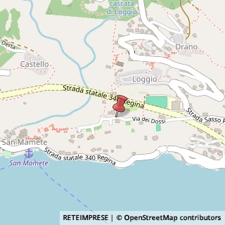 Mappa Via dei Dossi, 6, 22010 Valsolda, Como (Lombardia)