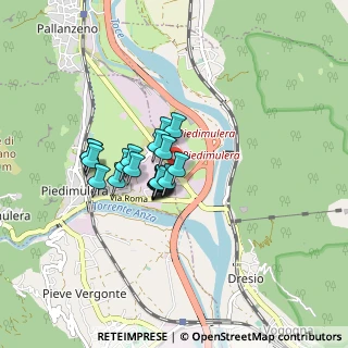 Mappa Localita' Cartiera, 28885 Piedimulera VB, Italia (0.5505)